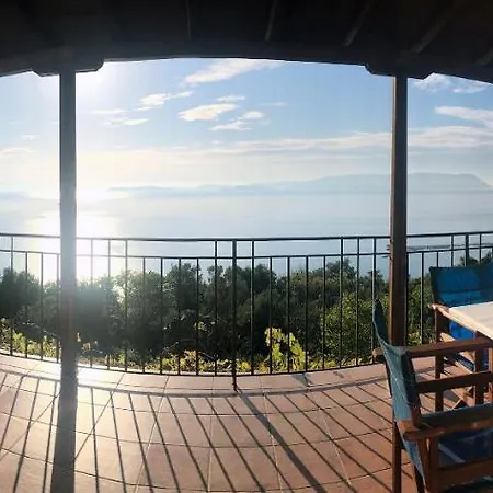 Villa Panorama Skopelos - Amazing Sea View, Private Pool, Sleeps 7, Private & Peaceful! Klíma