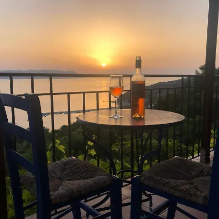Villa Panorama Skopelos - Amazing Sea View, Private Pool, Sleeps 7, Private & Peaceful!