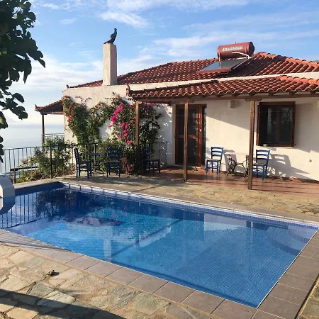 Panorama Skopelos - Amazing Sea View, Private Pool, Sleeps 7, Private & Peaceful! *