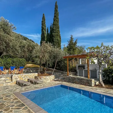 Villa Panorama Skopelos - Amazing Sea View, Private Pool, Sleeps 7, Private & Peaceful! *