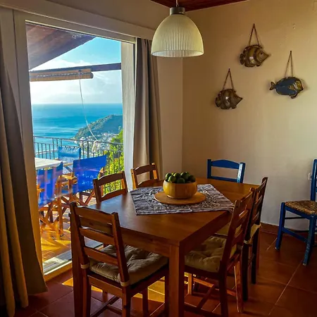 Villa Panorama Skopelos - Amazing Sea View, Private Pool, Sleeps 7, Private & Peaceful! Klíma