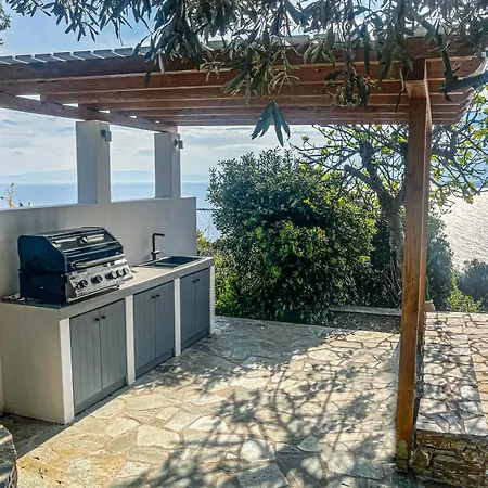 Villa Panorama Skopelos - Amazing Sea View, Private Pool, Sleeps 7, Private & Peaceful! *